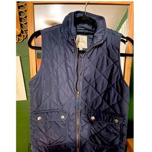 Navy vest. Size S.